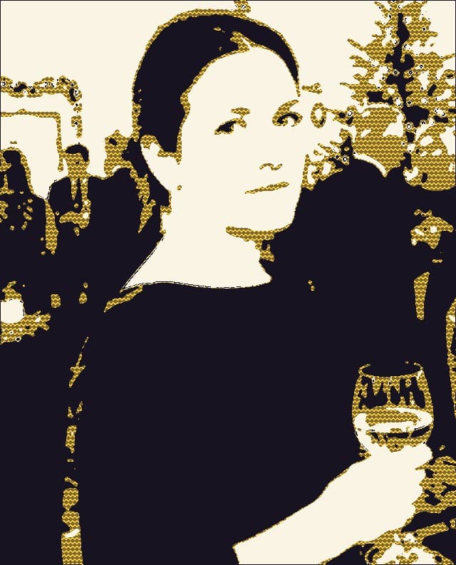 Pop-art portrait of Gráinne Walsh